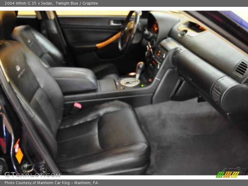 Twilight Blue / Graphite 2004 Infiniti G 35 x Sedan