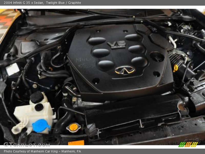 Twilight Blue / Graphite 2004 Infiniti G 35 x Sedan