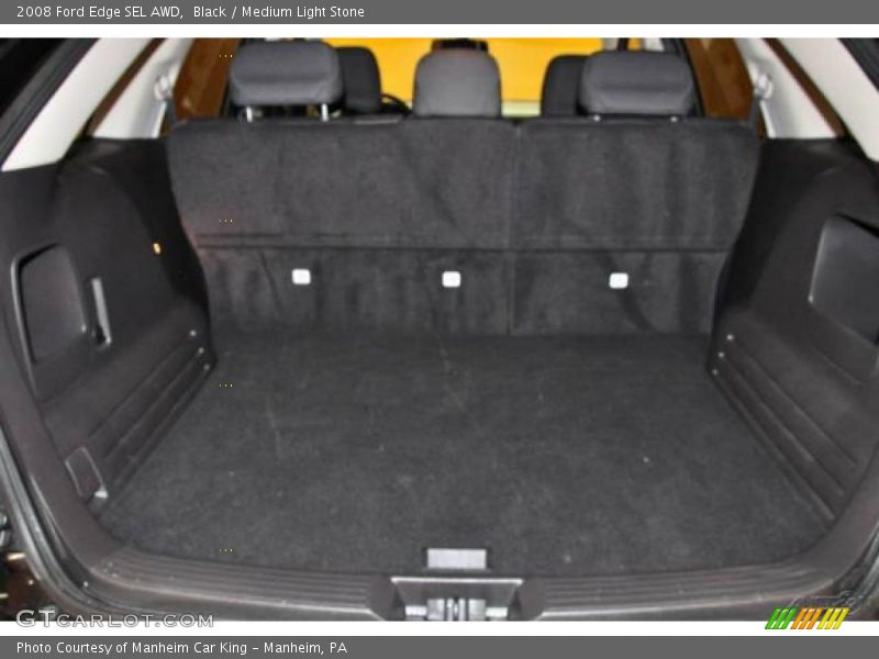 Black / Medium Light Stone 2008 Ford Edge SEL AWD