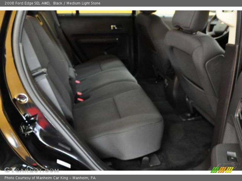 Black / Medium Light Stone 2008 Ford Edge SEL AWD