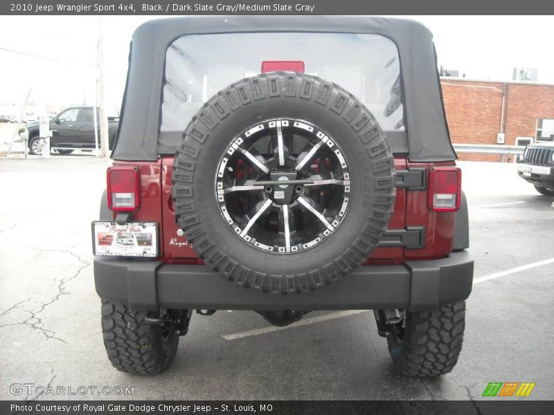 Black / Dark Slate Gray/Medium Slate Gray 2010 Jeep Wrangler Sport 4x4