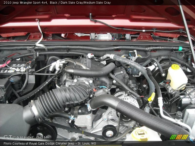 Black / Dark Slate Gray/Medium Slate Gray 2010 Jeep Wrangler Sport 4x4