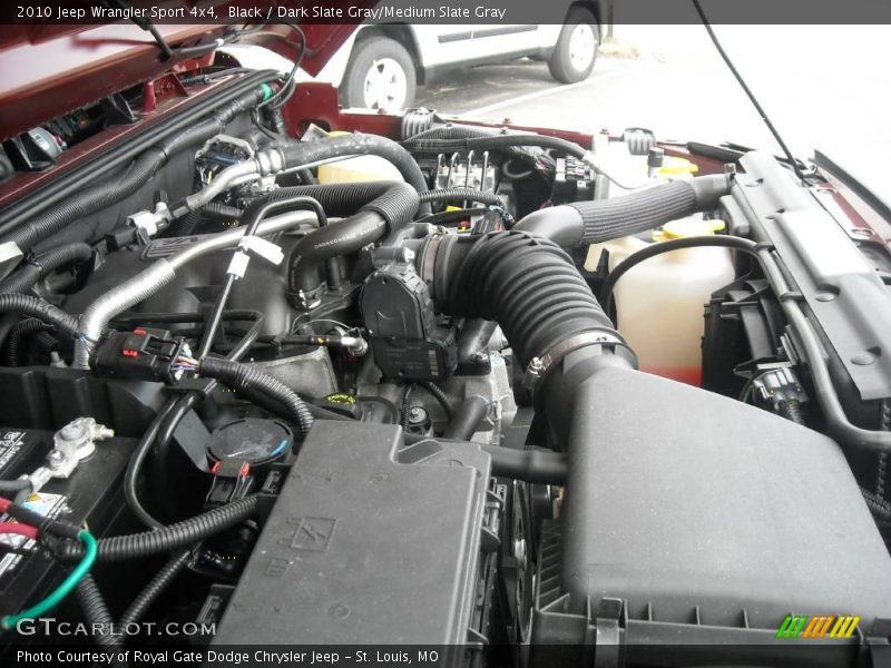 Black / Dark Slate Gray/Medium Slate Gray 2010 Jeep Wrangler Sport 4x4