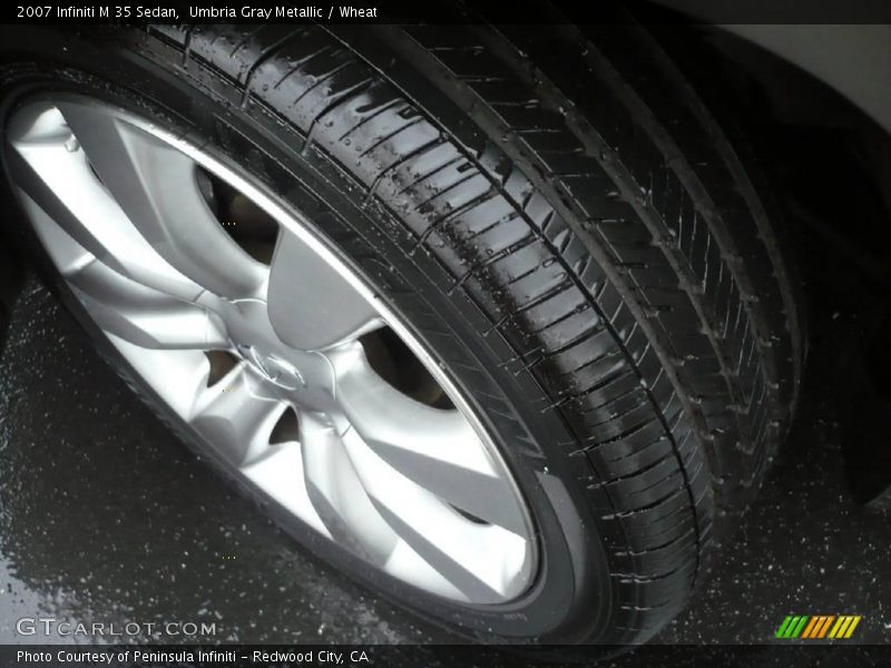 Umbria Gray Metallic / Wheat 2007 Infiniti M 35 Sedan