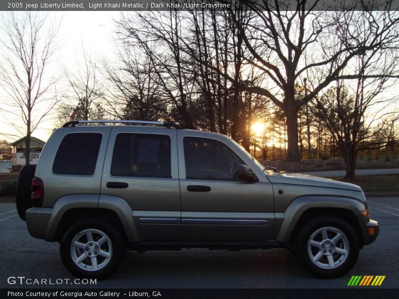 Light Khaki Metallic / Dark Khaki/Light Graystone 2005 Jeep Liberty Limited
