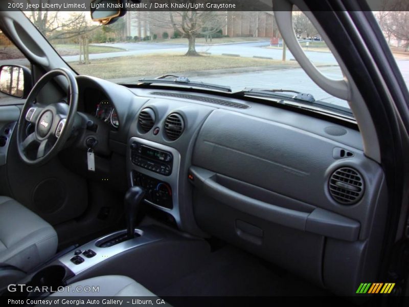 Light Khaki Metallic / Dark Khaki/Light Graystone 2005 Jeep Liberty Limited