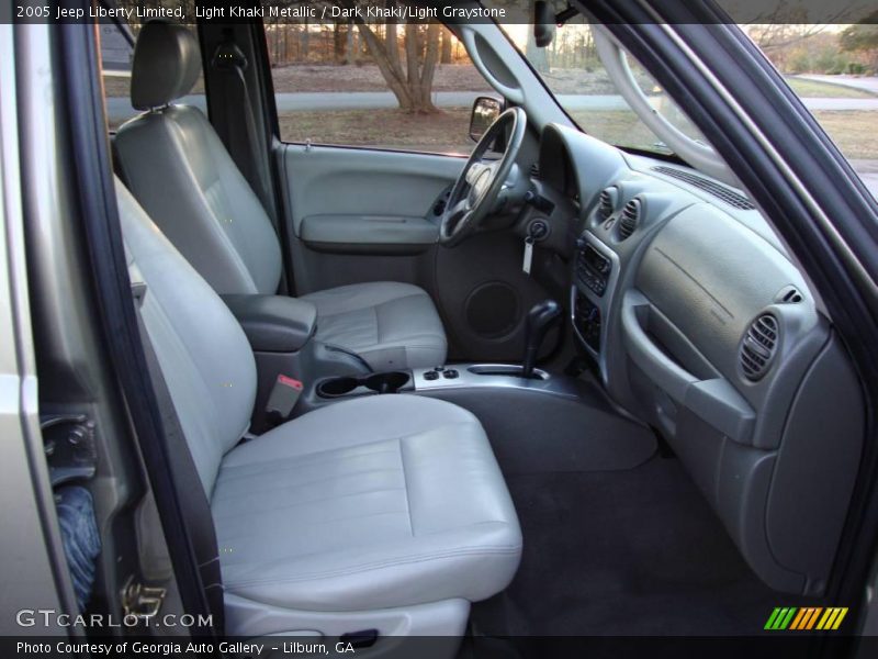 Light Khaki Metallic / Dark Khaki/Light Graystone 2005 Jeep Liberty Limited