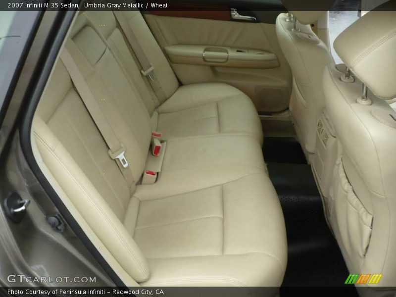 Umbria Gray Metallic / Wheat 2007 Infiniti M 35 Sedan
