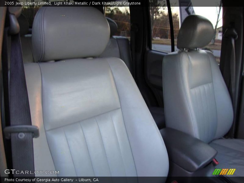 Light Khaki Metallic / Dark Khaki/Light Graystone 2005 Jeep Liberty Limited