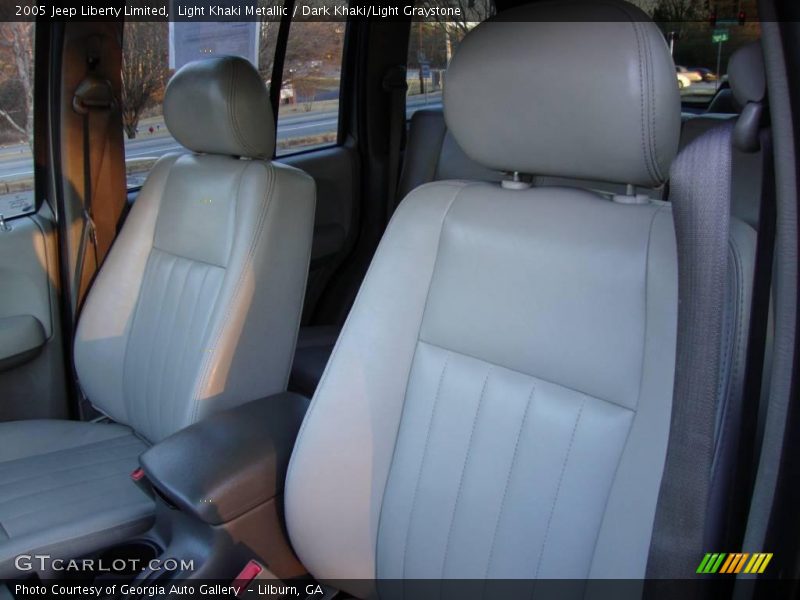 Light Khaki Metallic / Dark Khaki/Light Graystone 2005 Jeep Liberty Limited