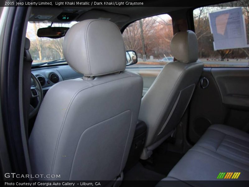 Light Khaki Metallic / Dark Khaki/Light Graystone 2005 Jeep Liberty Limited