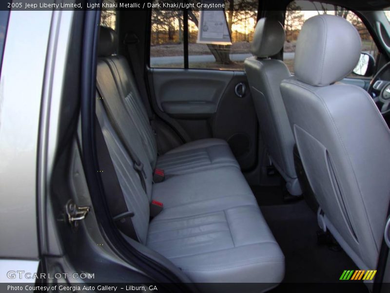 Light Khaki Metallic / Dark Khaki/Light Graystone 2005 Jeep Liberty Limited