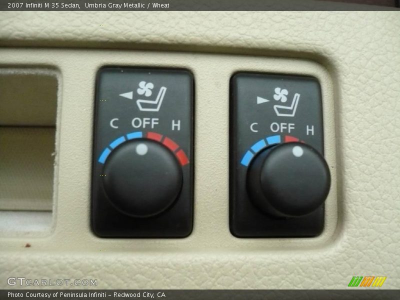 Umbria Gray Metallic / Wheat 2007 Infiniti M 35 Sedan