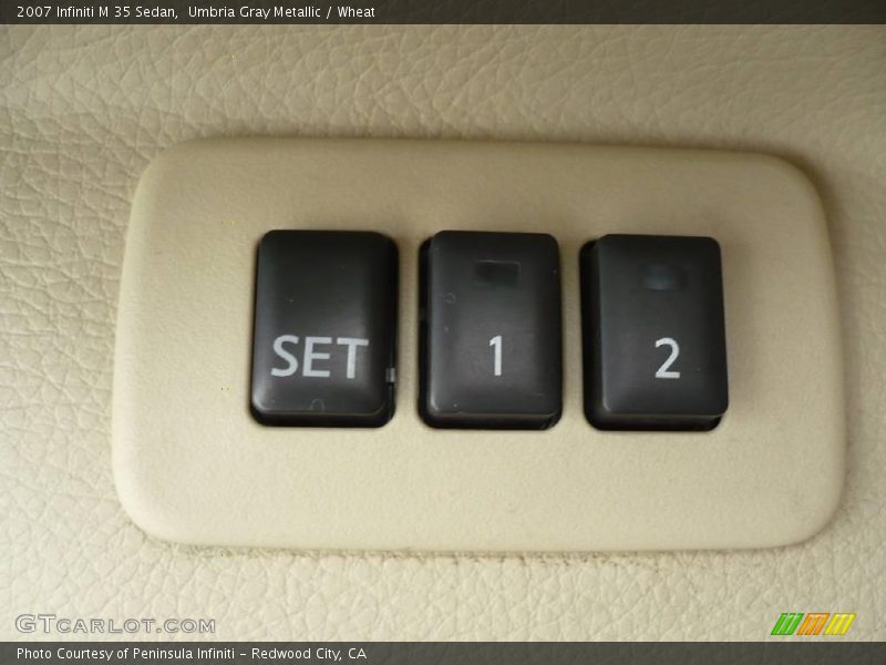 Umbria Gray Metallic / Wheat 2007 Infiniti M 35 Sedan