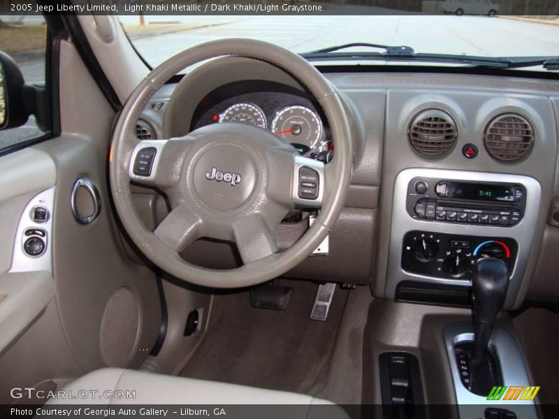 Light Khaki Metallic / Dark Khaki/Light Graystone 2005 Jeep Liberty Limited