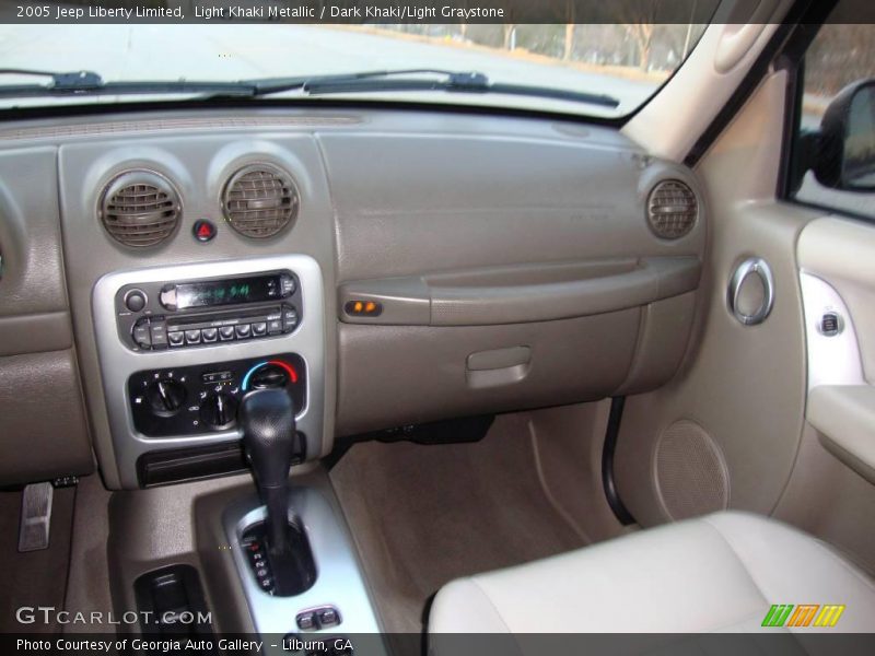 Light Khaki Metallic / Dark Khaki/Light Graystone 2005 Jeep Liberty Limited