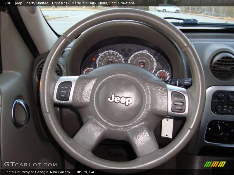 Light Khaki Metallic / Dark Khaki/Light Graystone 2005 Jeep Liberty Limited