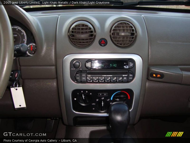 Light Khaki Metallic / Dark Khaki/Light Graystone 2005 Jeep Liberty Limited
