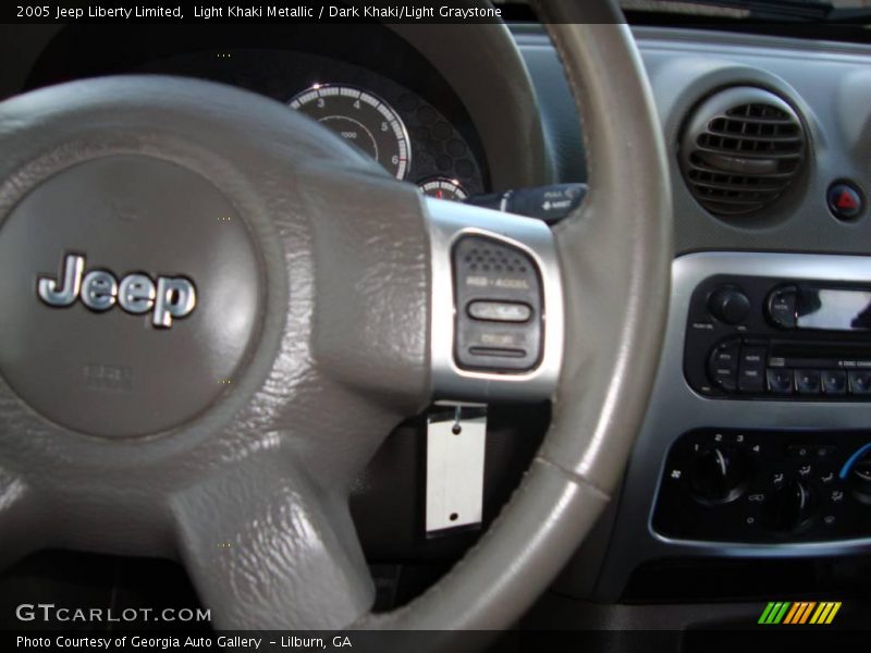 Light Khaki Metallic / Dark Khaki/Light Graystone 2005 Jeep Liberty Limited