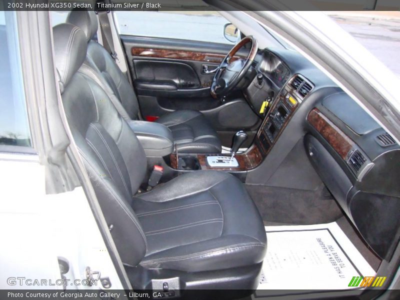 Titanium Silver / Black 2002 Hyundai XG350 Sedan