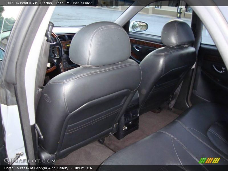 Titanium Silver / Black 2002 Hyundai XG350 Sedan
