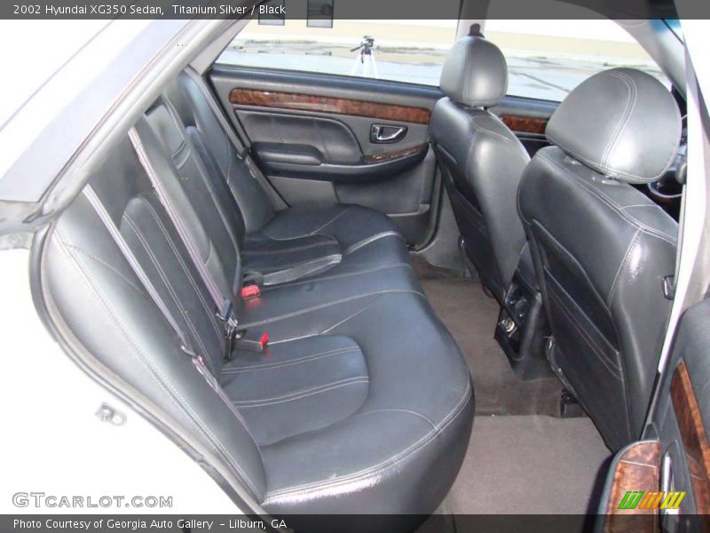 Titanium Silver / Black 2002 Hyundai XG350 Sedan
