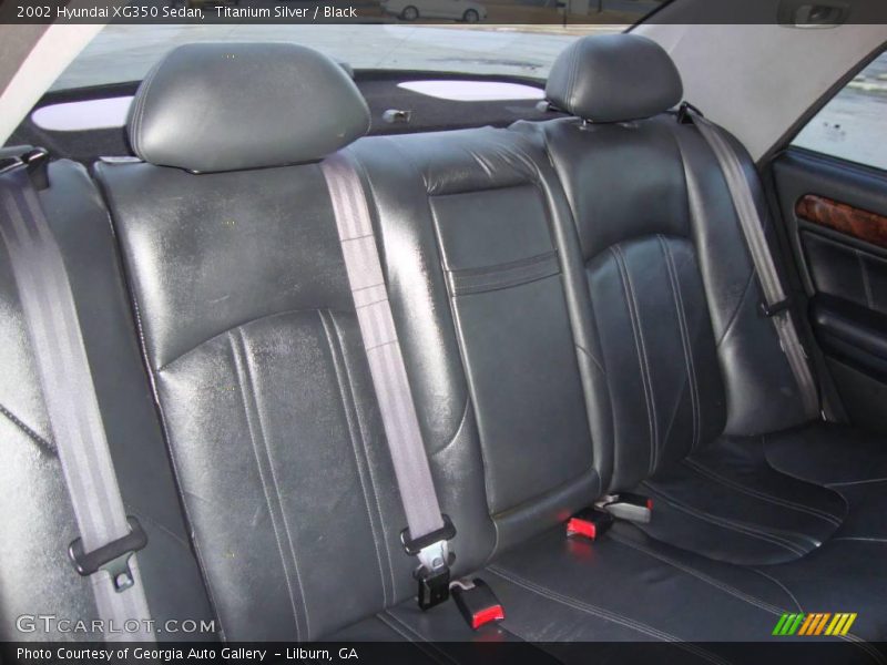 Titanium Silver / Black 2002 Hyundai XG350 Sedan