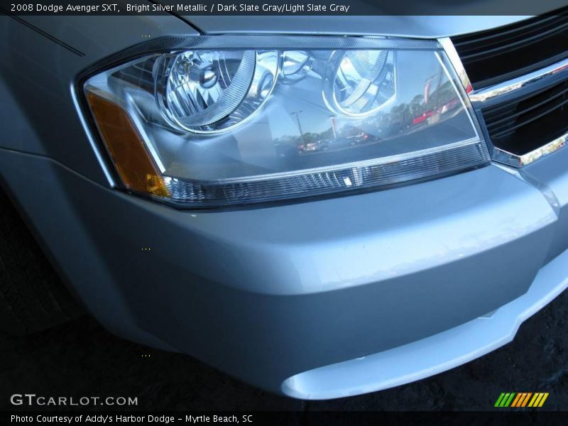 Bright Silver Metallic / Dark Slate Gray/Light Slate Gray 2008 Dodge Avenger SXT
