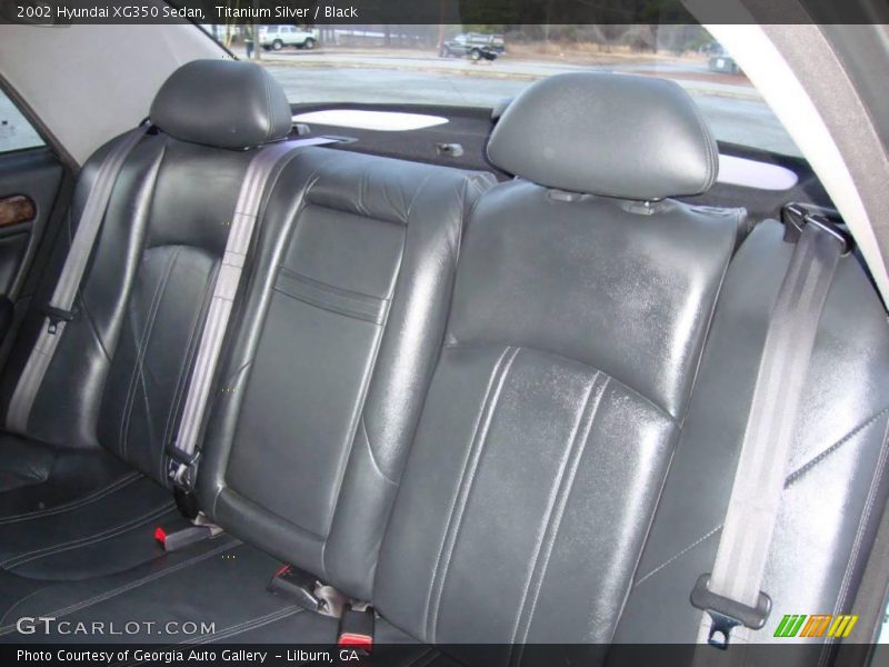 Titanium Silver / Black 2002 Hyundai XG350 Sedan