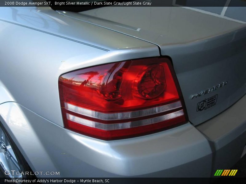 Bright Silver Metallic / Dark Slate Gray/Light Slate Gray 2008 Dodge Avenger SXT
