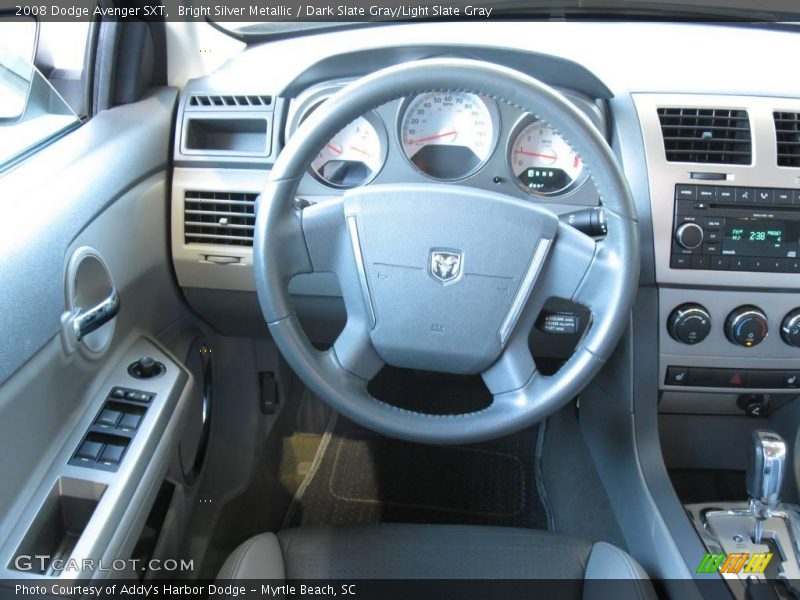 Bright Silver Metallic / Dark Slate Gray/Light Slate Gray 2008 Dodge Avenger SXT
