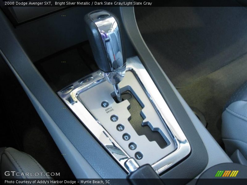 Bright Silver Metallic / Dark Slate Gray/Light Slate Gray 2008 Dodge Avenger SXT