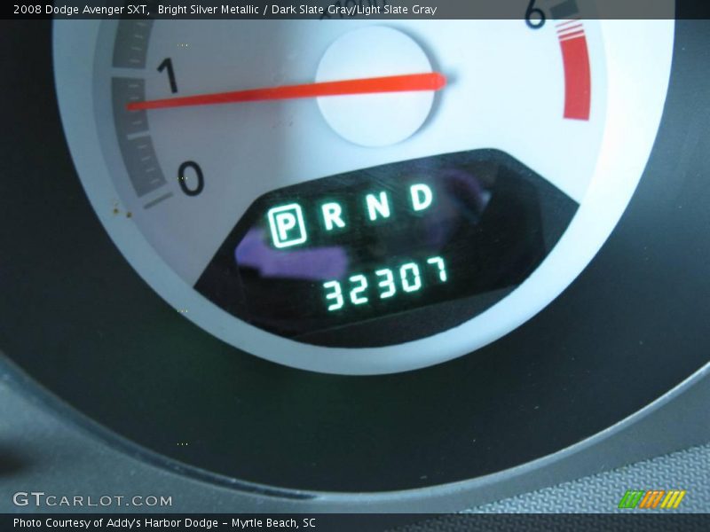 Bright Silver Metallic / Dark Slate Gray/Light Slate Gray 2008 Dodge Avenger SXT