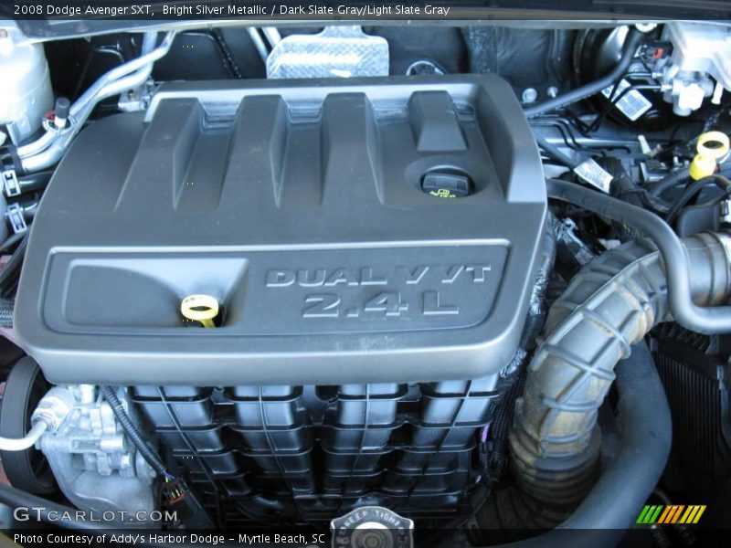 Bright Silver Metallic / Dark Slate Gray/Light Slate Gray 2008 Dodge Avenger SXT