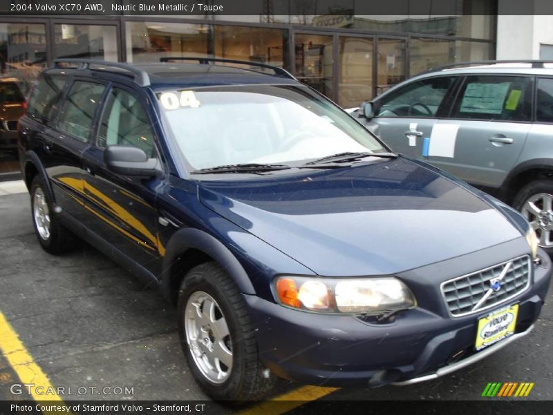 Nautic Blue Metallic / Taupe 2004 Volvo XC70 AWD