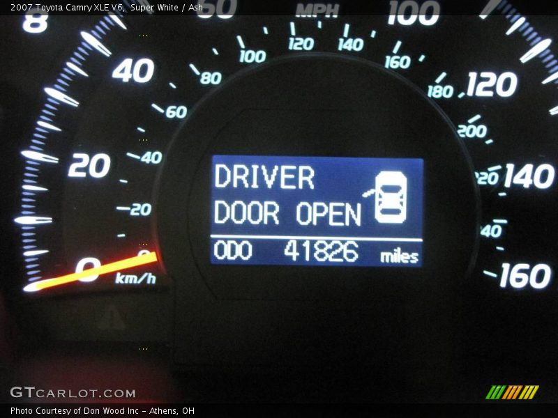 Super White / Ash 2007 Toyota Camry XLE V6