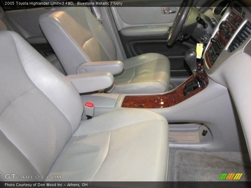 Bluestone Metallic / Ivory 2005 Toyota Highlander Limited 4WD
