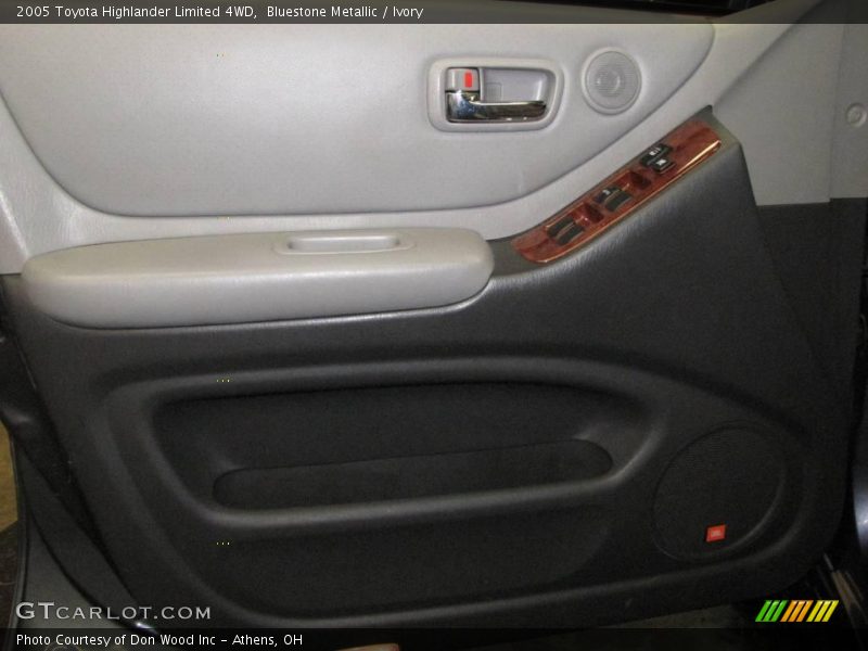 Bluestone Metallic / Ivory 2005 Toyota Highlander Limited 4WD