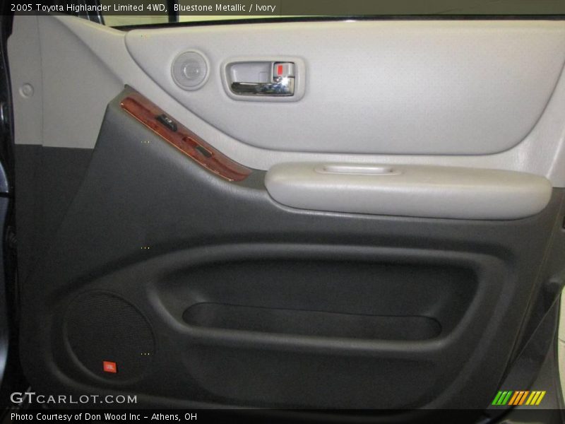 Bluestone Metallic / Ivory 2005 Toyota Highlander Limited 4WD