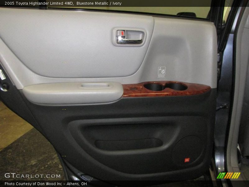 Bluestone Metallic / Ivory 2005 Toyota Highlander Limited 4WD