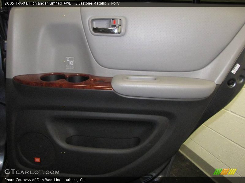 Bluestone Metallic / Ivory 2005 Toyota Highlander Limited 4WD