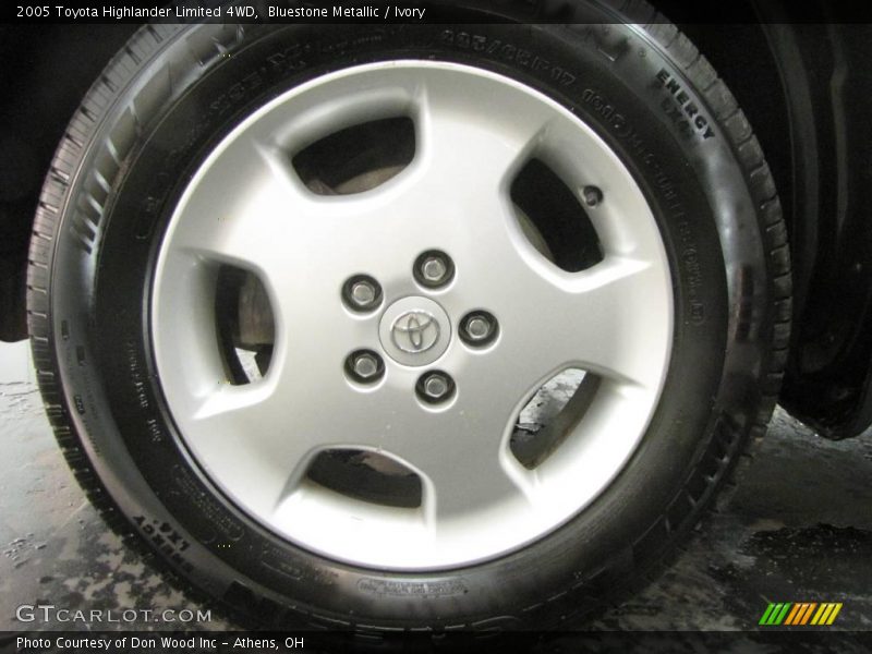 Bluestone Metallic / Ivory 2005 Toyota Highlander Limited 4WD