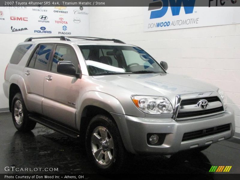 Titanium Metallic / Stone 2007 Toyota 4Runner SR5 4x4