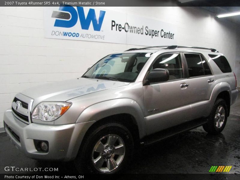 Titanium Metallic / Stone 2007 Toyota 4Runner SR5 4x4