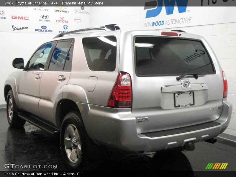 Titanium Metallic / Stone 2007 Toyota 4Runner SR5 4x4
