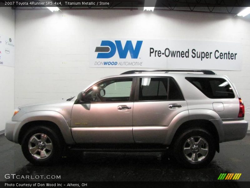 Titanium Metallic / Stone 2007 Toyota 4Runner SR5 4x4