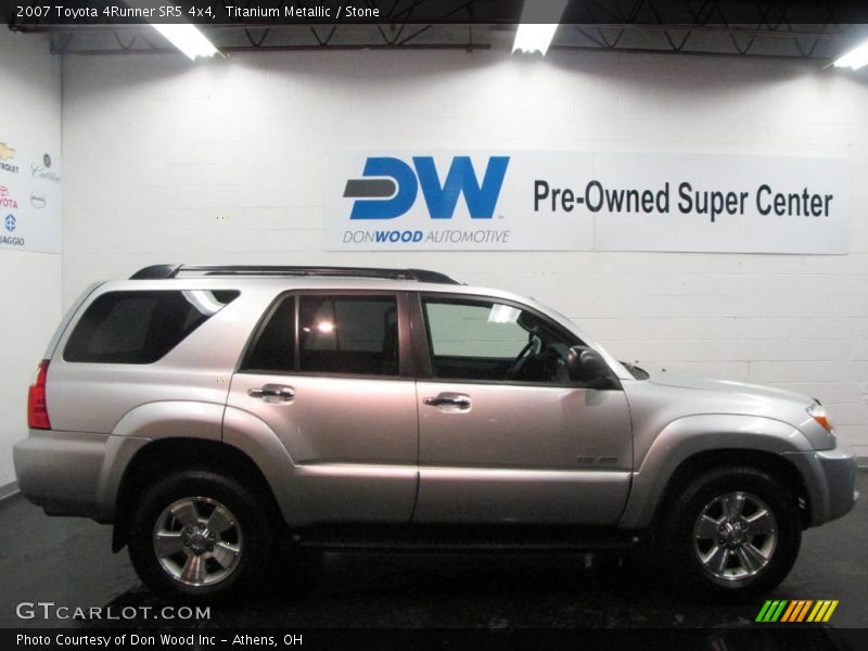 Titanium Metallic / Stone 2007 Toyota 4Runner SR5 4x4