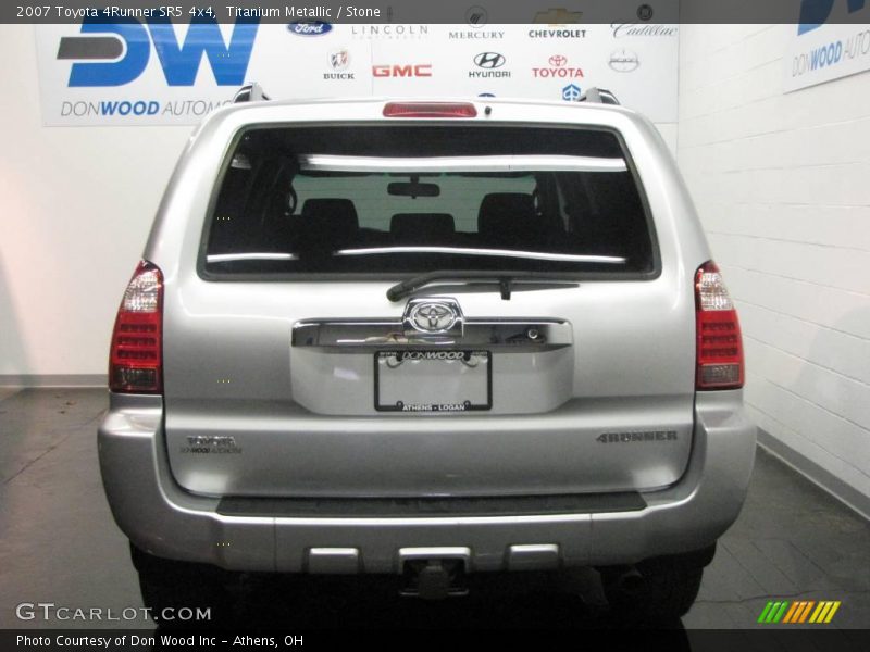 Titanium Metallic / Stone 2007 Toyota 4Runner SR5 4x4