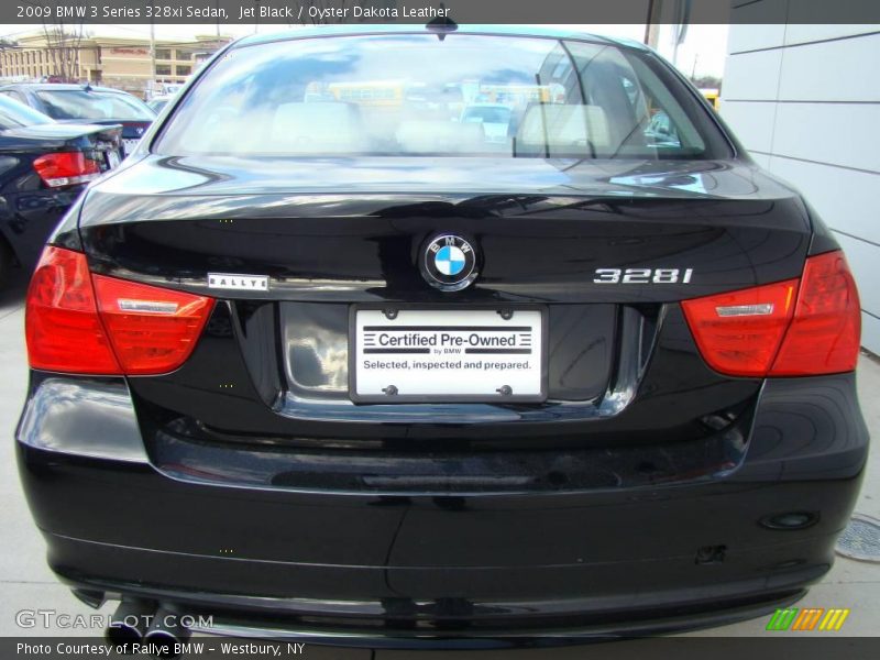 Jet Black / Oyster Dakota Leather 2009 BMW 3 Series 328xi Sedan