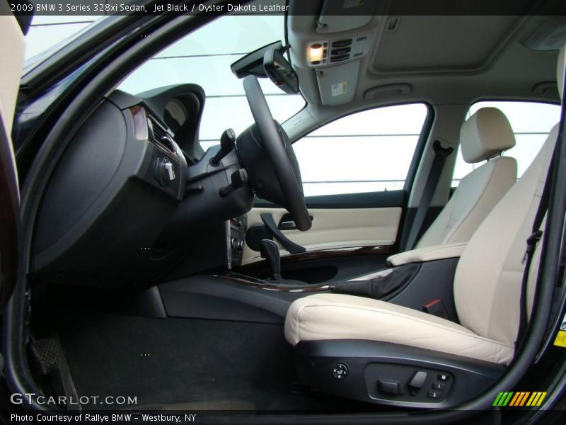 Jet Black / Oyster Dakota Leather 2009 BMW 3 Series 328xi Sedan